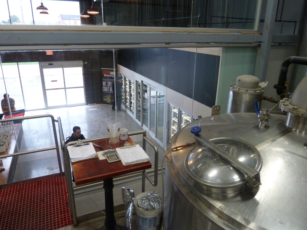 The Amsterdam retail store, viewed from the Brewhouse. 