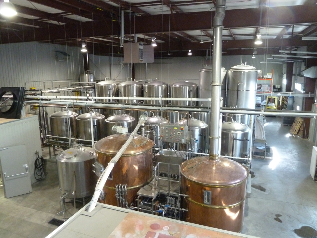 Village's entire brewery is just pristine. Great use of the space in terms of layout.