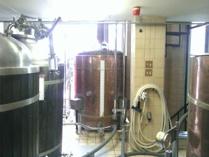 One of the things that struck me about brewing at the Beer Academy is the care being taken of the equipment. They're very respectful of it.